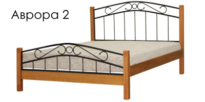 Кровать деревянная Аврора2
